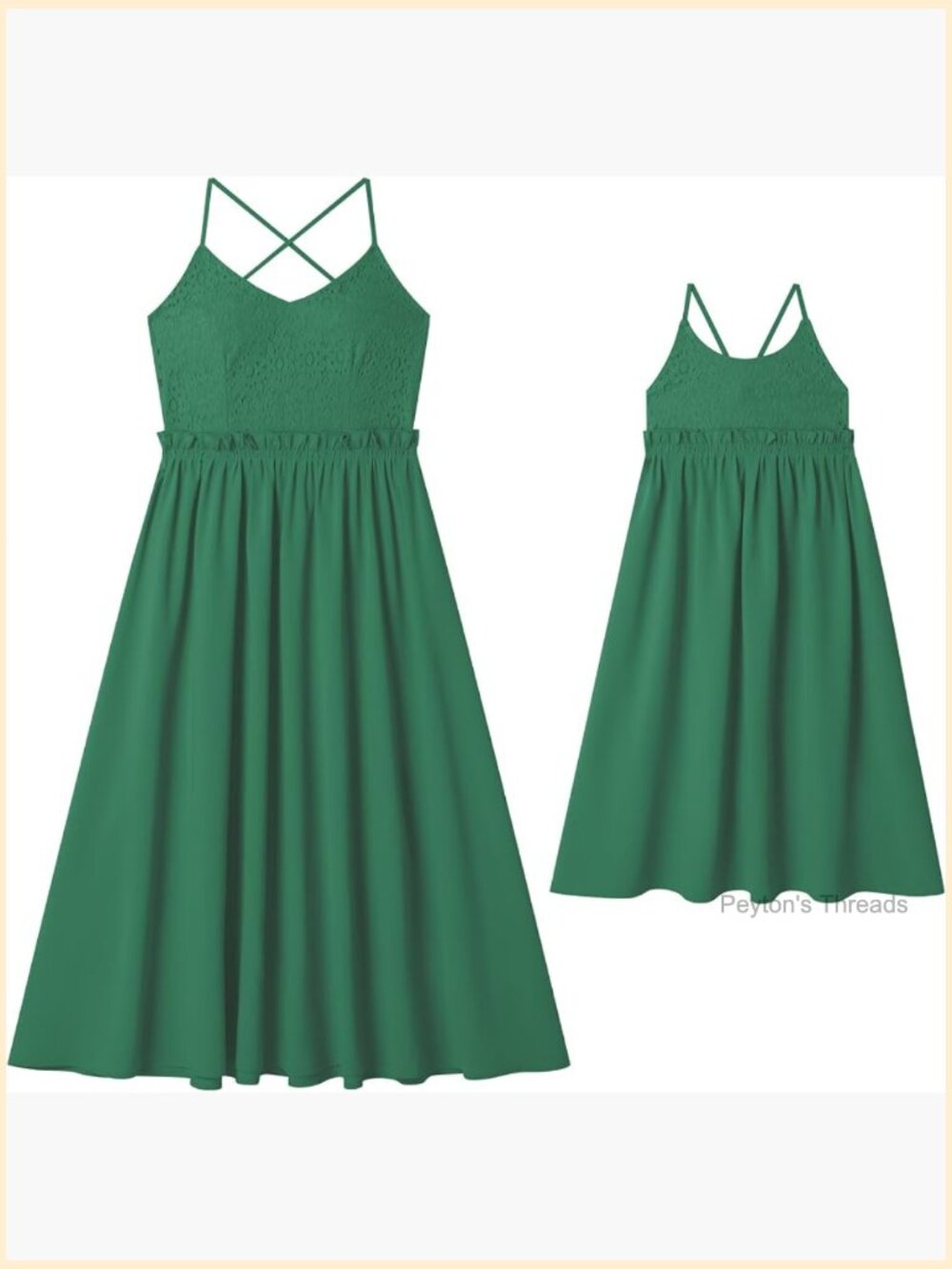 Matching Lace Boho A-line Backless Slip Dress